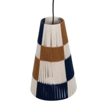 Ceiling Light Paper Iron Stripes 220-240 V 22 x 22 x 35,5 cm 2