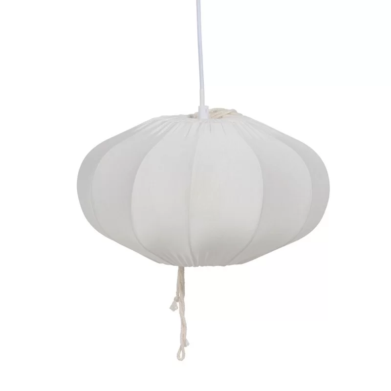 Ceiling Light White Cotton 220-240 V 30 x 30 x 17,5 cm