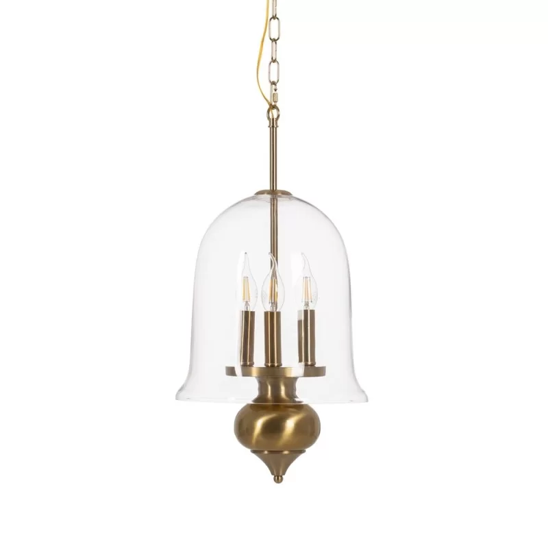 Ceiling Light Golden Crystal Iron 220-240 V 33 x 33 x 54 cm