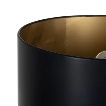 Floor Lamp Black Golden 50 x 50 x 168 cm 2