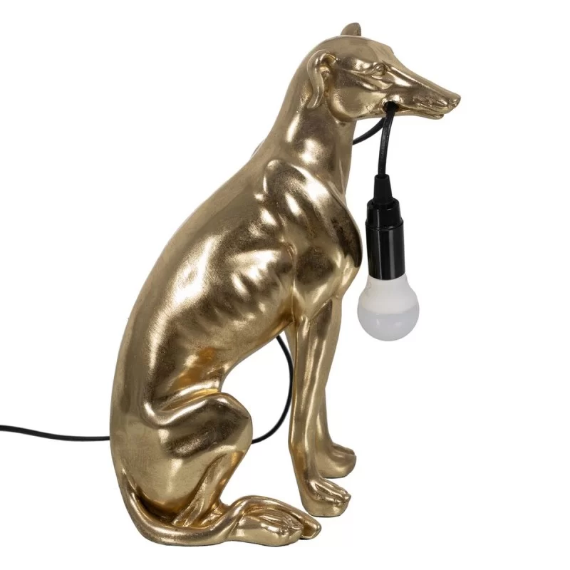 Desk lamp Dog Golden 40 W 220-240 V 25,5 x 16,5...