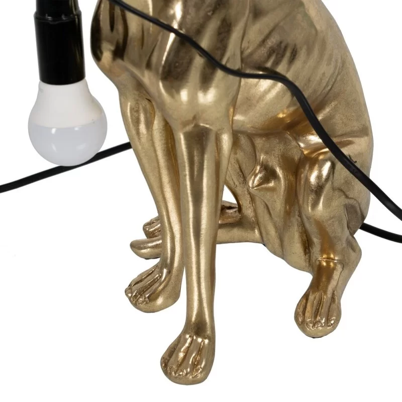 Desk lamp Dog Golden 40 W 220-240 V 25,5 x 16,5...