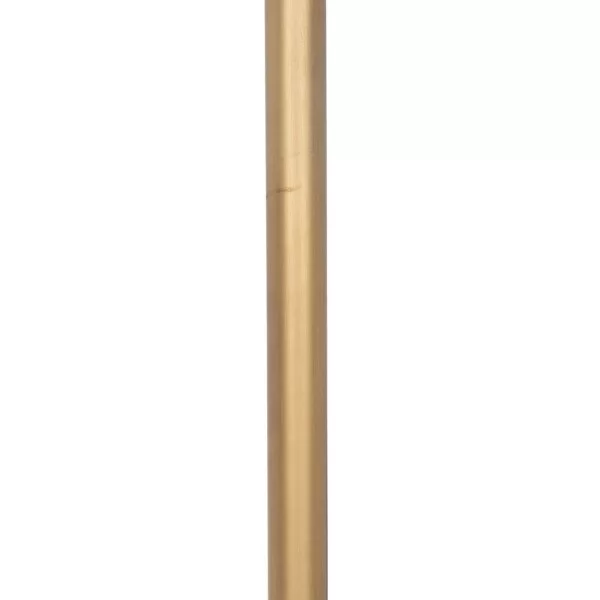 Floor Lamp Beige Natural Metal 48,5 x 48,5 x 162 cm