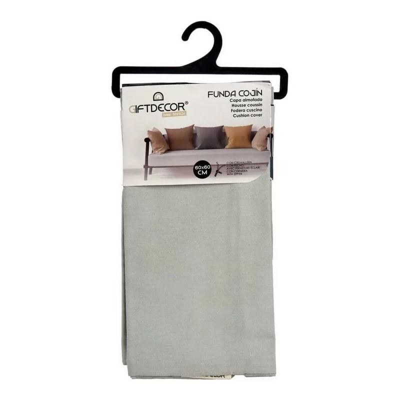 Cushion cover Grey Light grey 45 x 0,5 x 45 cm...