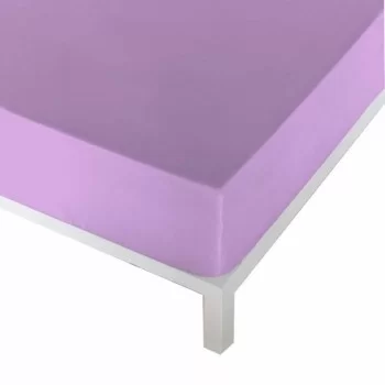 Fitted bottom sheet Naturals Violet 2