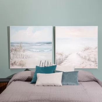 Painting Beach 80 x 80 cm 2
