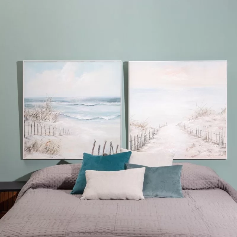 Painting Beach 80 x 80 cm