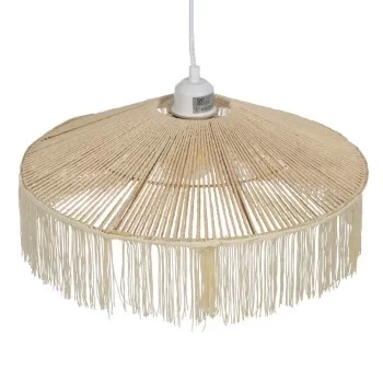 Ceiling Light Beige Paper Iron 220-240 V 41 x 41 x 17 cm 2