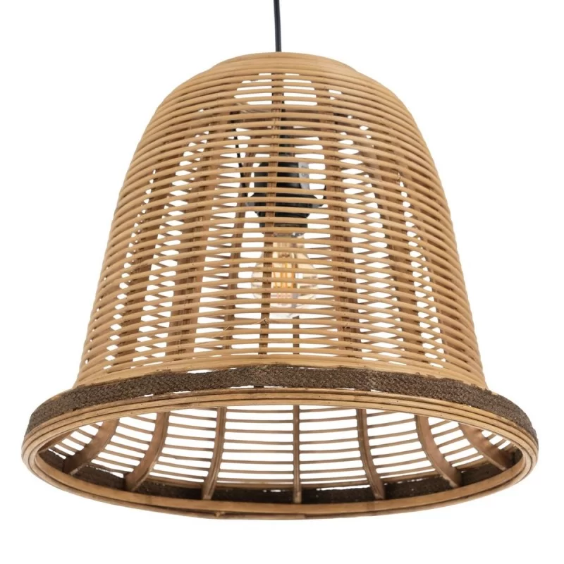 Ceiling Light Natural Bamboo 220-240 V 41 x 41...