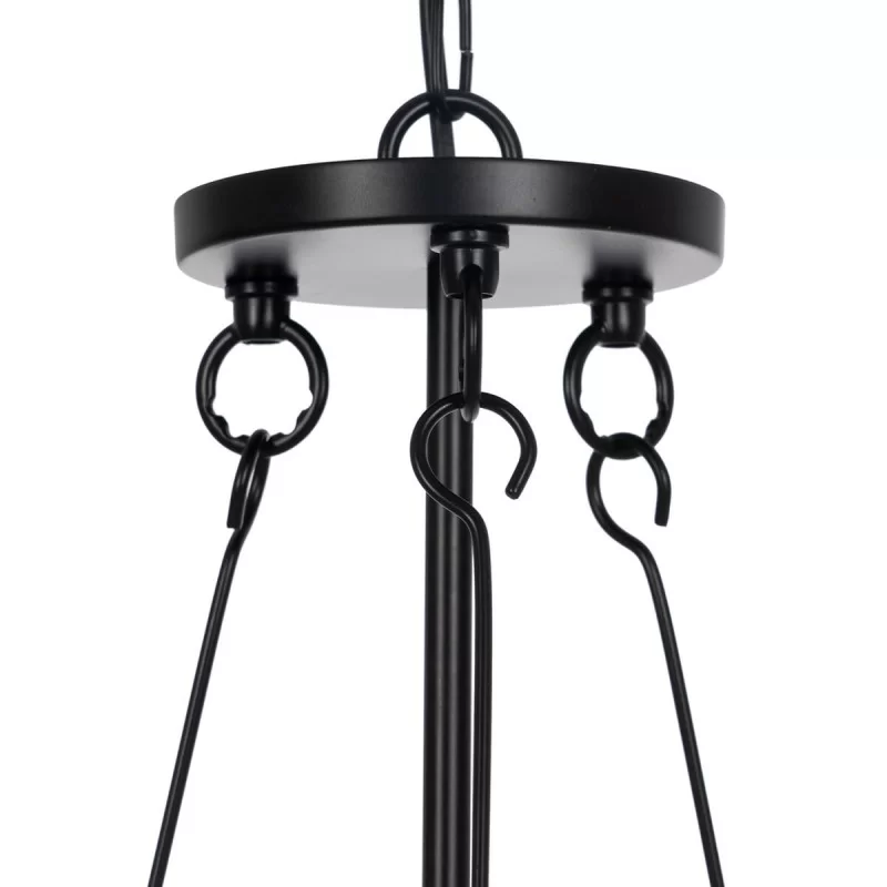 Ceiling Light Black Crystal Iron 220-240 V 35 x...
