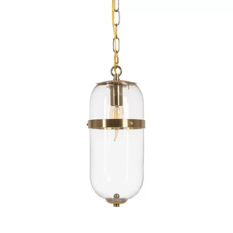 Ceiling Light Golden Crystal Iron 220-240 V 13 x 13 x 30 cm