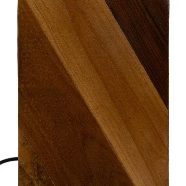 Desk lamp Brown Cream 60 W 220-240 V 25 x 25 x 51 cm