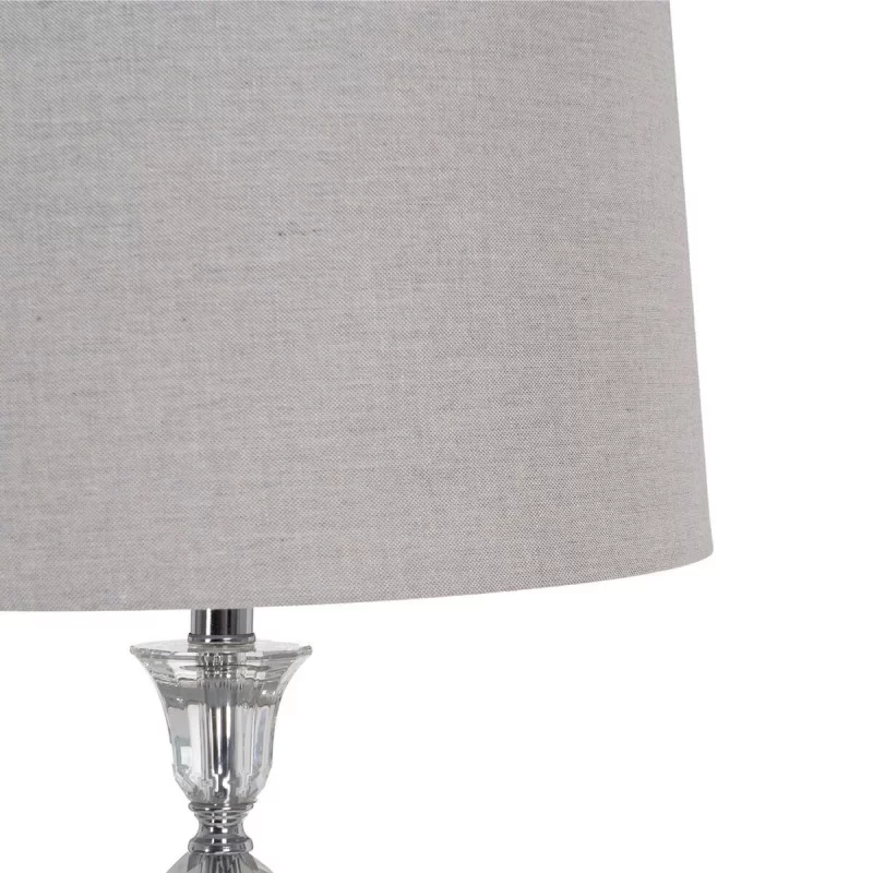 Floor Lamp Silver 38 x 38 x 156 cm