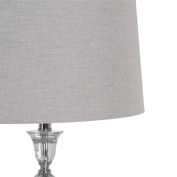 Floor Lamp Silver 38 x 38 x 156 cm