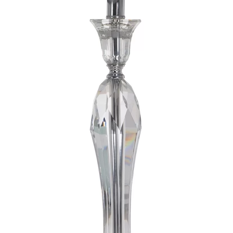 Floor Lamp Silver 38 x 38 x 156 cm