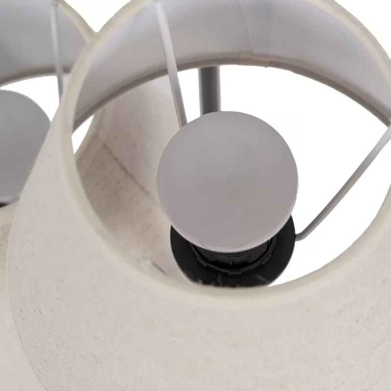 Floor Lamp Brown Black Cream Iron 60 W 220-240...