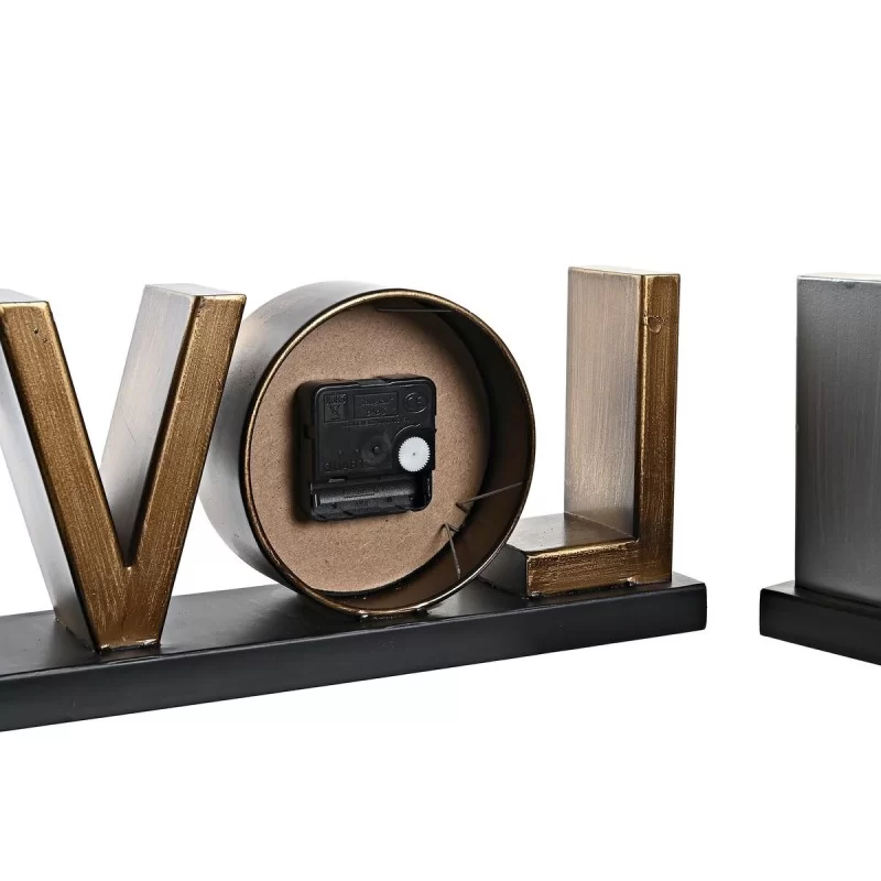 Table clock DKD Home Decor Love Copper 39 x 8 x...