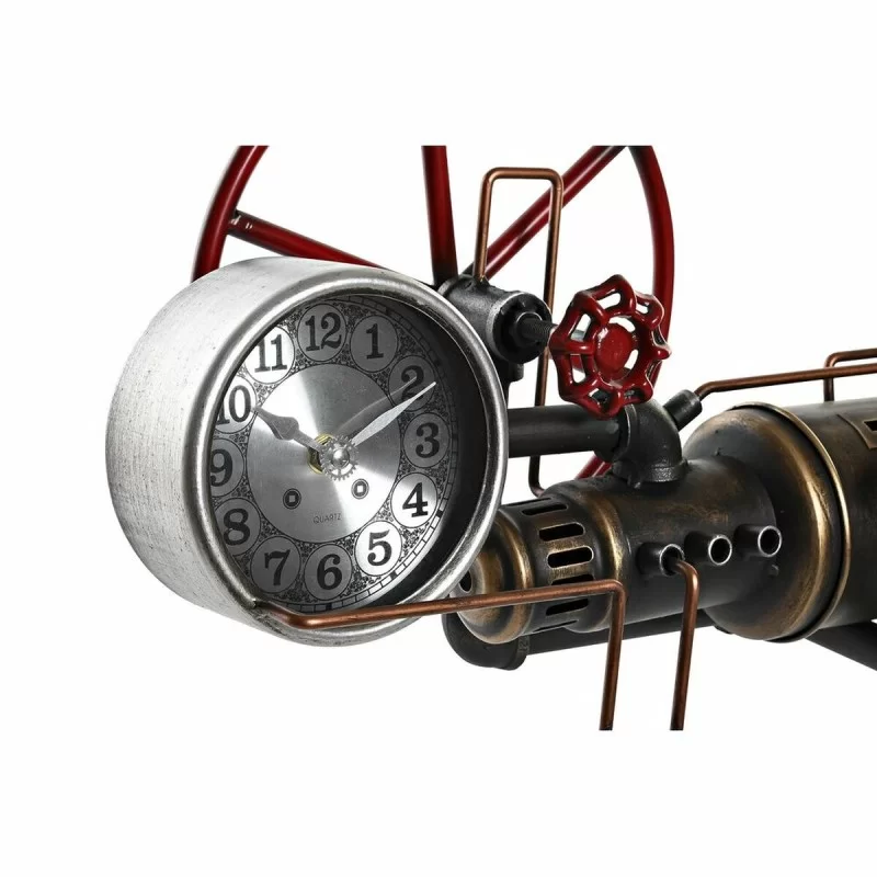 Table clock DKD Home Decor Silver Golden Iron...