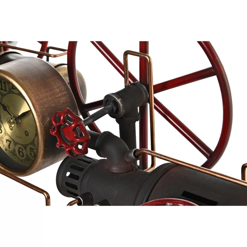 Table clock DKD Home Decor Silver Golden Iron...