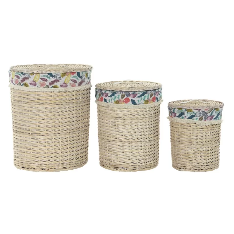 Laundry basket DKD Home Decor 46 x 46 x 56 cm...