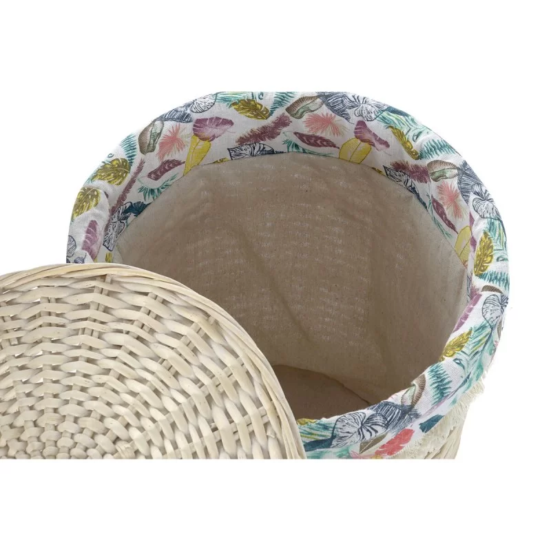 Laundry basket DKD Home Decor 46 x 46 x 56 cm...