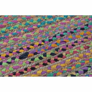 Carpet DKD Home Decor Brown Multicolour Jute Cotton (160... 2