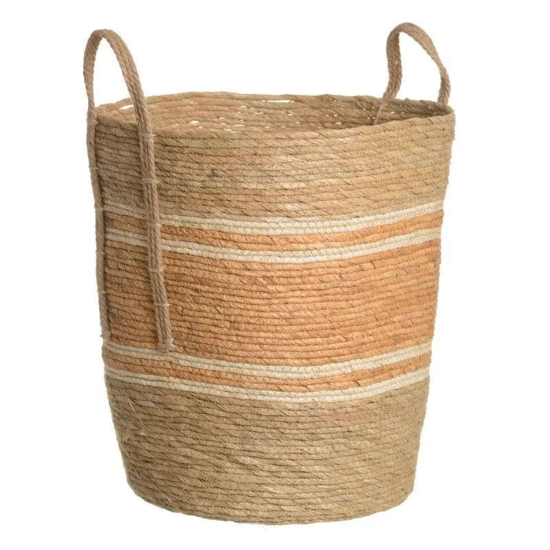 Set of Baskets 42 x 42 x 48 cm Natural Orange...