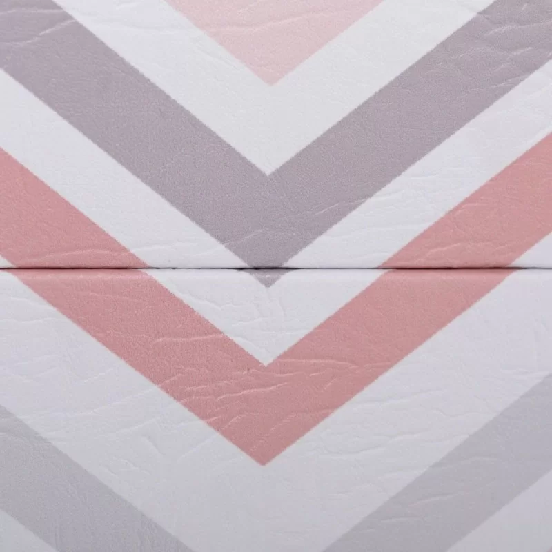 Set of Chests 51 x 31 x 32 cm PVC DMF (2 Pieces)