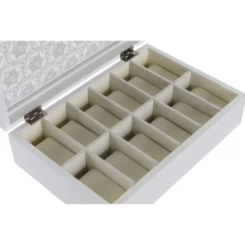 Box for watches DKD Home Decor 29 x 20 x 9 cm Crystal... 2
