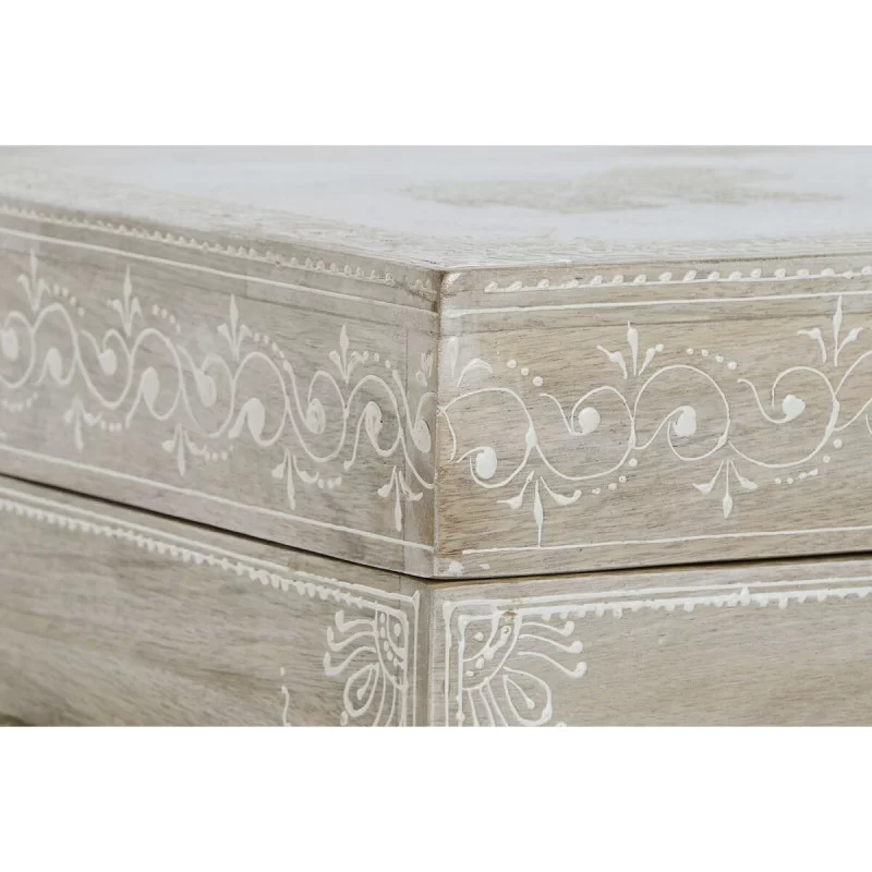 Chest DKD Home Decor Natural Mango wood MDF...
