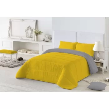 Duvet Naturals Colors 300 gsm Grey Mustard (240 x 260 cm)...