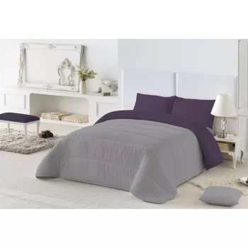 Duvet Naturals Colors Grey 300 gsm Aubergine (240 x 260... 2