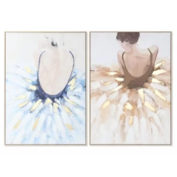 Painting DKD Home Decor 100 x 4 x 140 cm Ballet Dancer...