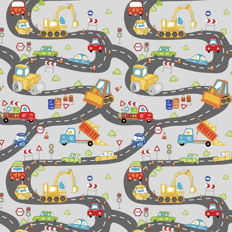 Reversible Bedspread Scalextric Cool Kids 180 x...