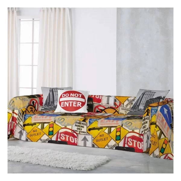 Multipurpose throw Traffic Naturals