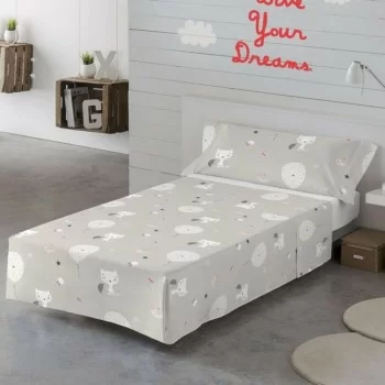 Top sheet Haciendo el Indio Balloons and Cats 2