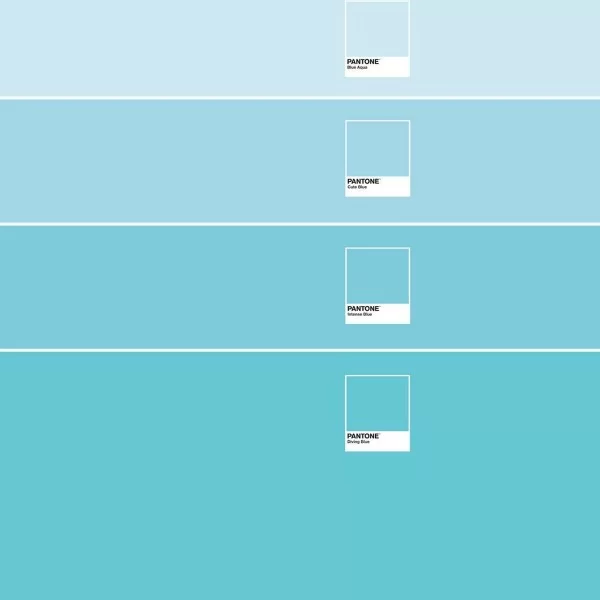 Bedspread (quilt) Ombre Pantone