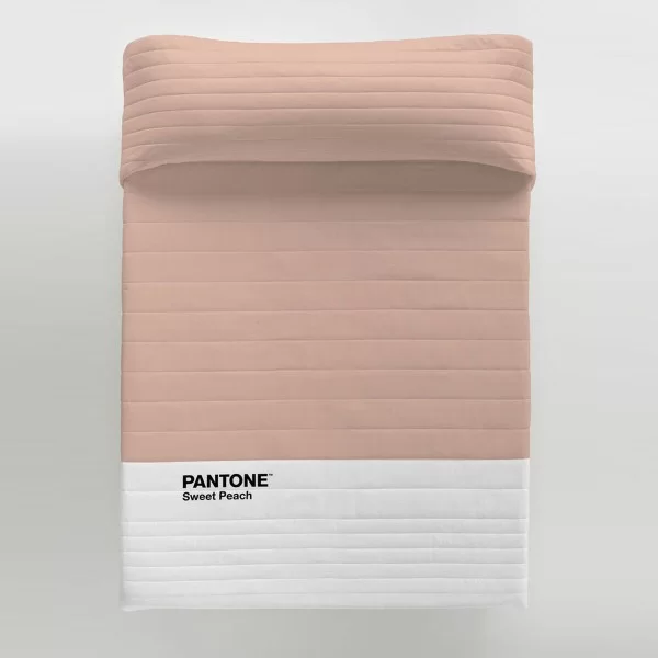 Bedspread (quilt) Sweet Peach Pantone