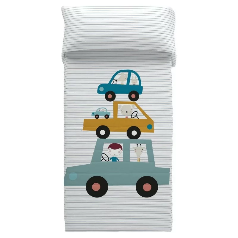 Bedspread (quilt) Haciendo el Indio Cars 200 x...