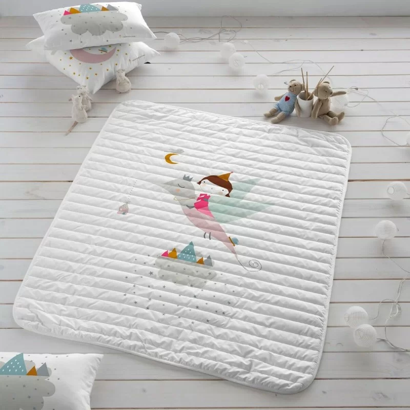 Bedspread (quilt) Haciendo el Indio Wonderland...