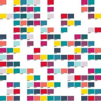 Bedding set Mosaic Colorfull Pantone 2