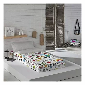 Quilted Zipper Bedding Costura Cool Icons 90 x 190 cm...