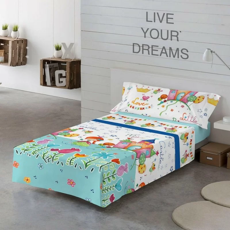 Top sheet Icehome My Princess 160 x 270 cm...