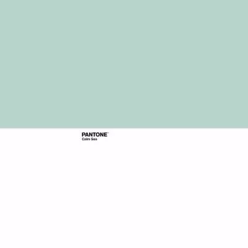 Top sheet Pantone Calm Sea 160 x 270 cm (Single) 2