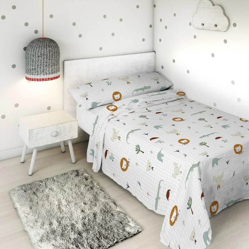 Top sheet Haciendo el Indio Jungle 180 x 270 cm...