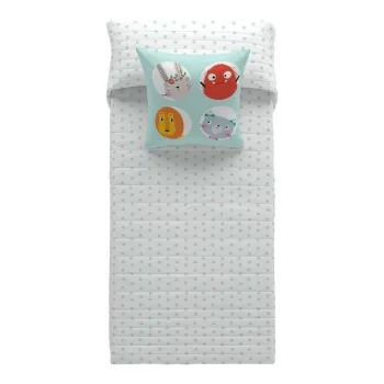 Bedspread (quilt) Lemon Ribbon Points 180 x 260 cm 2