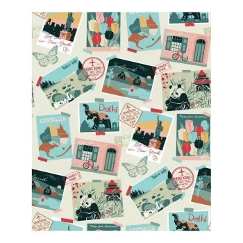 Top sheet Cool Kids Postcard 180 x 270 cm 2