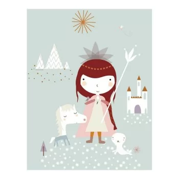 Top sheet Haciendo el Indio Dama Nieves 180 x 270 cm 2