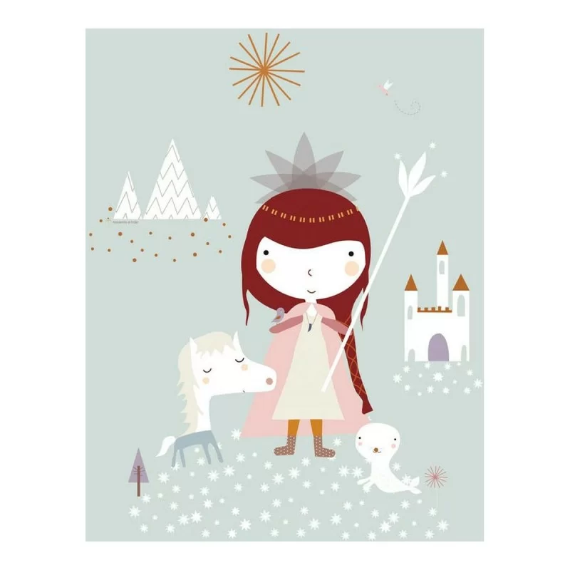 Top sheet Haciendo el Indio Dama Nieves 180 x...