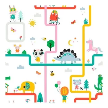 Top sheet Lemon Ribbon Traffic 180 x 270 cm 2